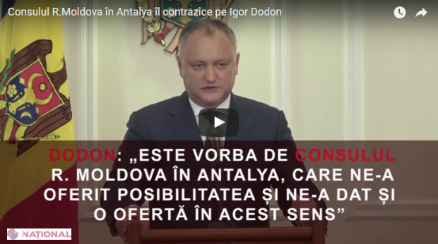 VIDEO // Cine-l mai poate opri pe Dodon? O nouă MINCIUNĂ a șefului statului?