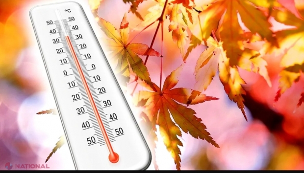 Vreme atipică în octombrie. Ploile practic vor lipsi, iar temperaturile vor urca și până la 23 de grade Celsius
