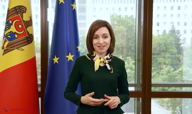VIDEO // Premiu INTERNAȚIONAL pentru Maia Sandu: „Este o apreciere a aspirațiilor oamenilor din R. Moldova de a trăi bine în țara lor, în democrație, bunăstare și în respect pentru lege”. Șeful statului va DONA premiul bănesc