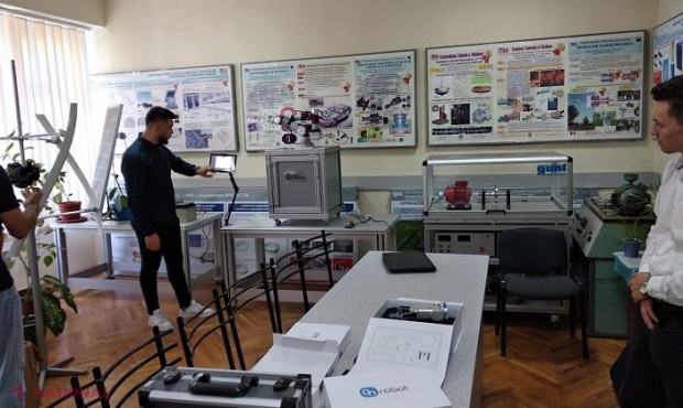 Universitățile TEHNICE de la Iași și Chișinău au cele mai moderne laboratoare de mecatronică și rețele de Internet wireless: Proiect transfrontalier de două milioane de euro, implementat timp de doi ani