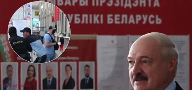 Tehnică militară scoasă pe străzi în Belarus și peste 60 de persoane reținute, în ziua alegerilor: Lukașenko, al șaselea mandat de președinte
