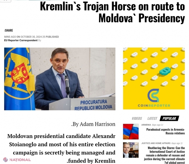 INTERCEPTĂRI AUDIO // Campania electorală a lui Alexandr Stoianoglo ar fi condusă și finanțată în secret de către Kremlin