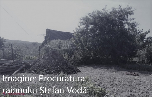 Două cadavre, îngropate în grădina unui locuitor din raionul Ștefan Vodă: Descoperirea făcută de oamenii legii