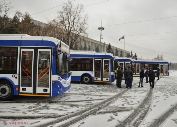 Cât va costa o călătorie cu TROLEIBUZUL din Chișinău până la Ialoveni: Noua rută, lansată din 8 februarie