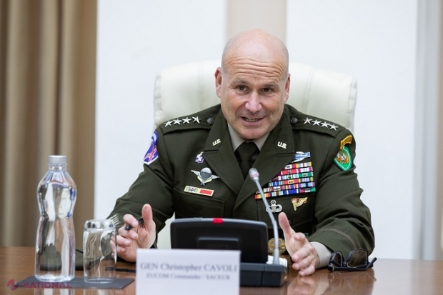 Comandantul suprem al Forțelor Aliate din Europa, generalul american Christopher Cavoli, discuții la Chișinău cu premierul Dorin Recean: „Puternic semnal de susținere a R. Moldova”