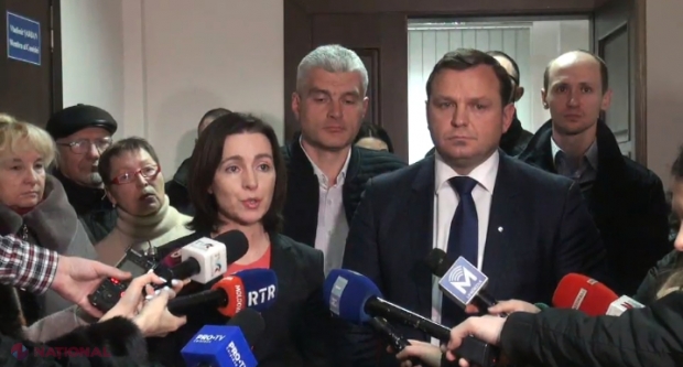 VIDEO // Maia Sandu și Andrei Năstase nu au părut prea INTERESAȚI de decizia PL de a se alătura Blocului „ACUM”: „Decizii destul de ÎNTÂRZIATE”