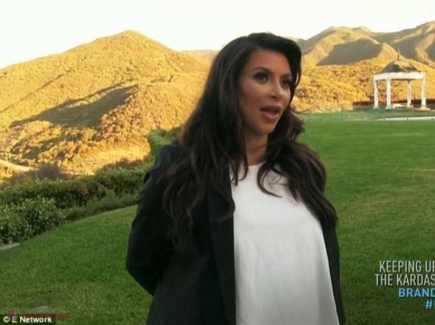 Prima imagine! Iată cum arată Kim Kardashian după ce a născut