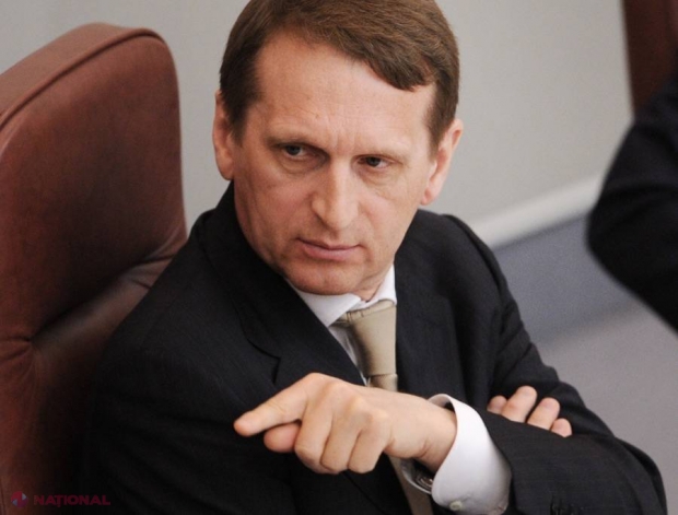 Cum percep ruşii R. Moldova: „Sunteţi de-ai noştri!”. I-a spus-o Narîşkin unui diplomat moldovean