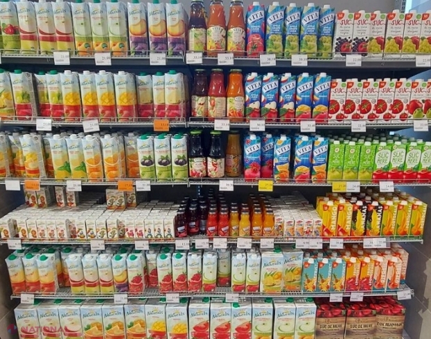 UTIL // Ambalaje identice pe rafturile magazinelor: Care este DIFERENȚA dintre un SUC, un NECTAR sau BĂUTURĂ cu SUC?