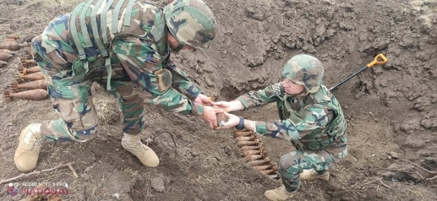 Satele din R. Moldova unde au fost găsite MII de BOMBE și cartușe pe parcursul anului trecut