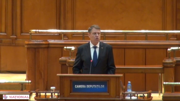 VIDEO // Iohannis, atac dur la PSD: „Prima grija a fost să vă ocupaţi de dosarele penalilor”