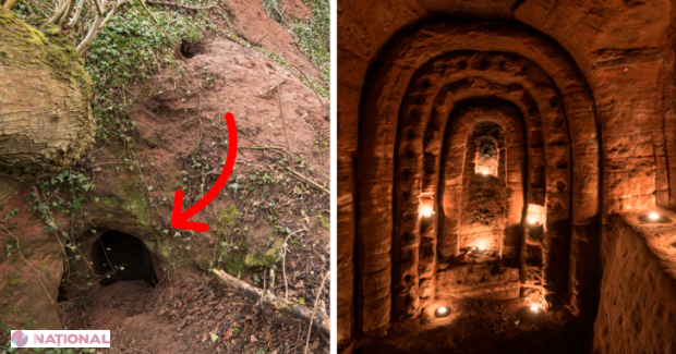VIDEO // Un lăcaș secret al templierilor, găsit sub o vizuină de iepuri. IMAGINI TULBURĂTOARE