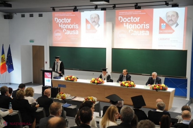 Rectorii Universității „Gheorghe Asachi” de la Iași și „Ștefan cel Mare” de la Suceava au primit titlul de „Doctor Honoris Causa” de la Univesitatea Tehnică a Moldovei