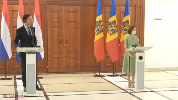 VIDEO // Olanda, AMBASADORUL Chișinăului în relațiile cu UE. Mark Rutte e convins că R. Moldova merge în direcția CORECTĂ, dar sfătuiește autoritățile și cetățenii să aibă mai multă RĂBDARE: „Implementarea reformelor durează, nu se fac într-o noapte”