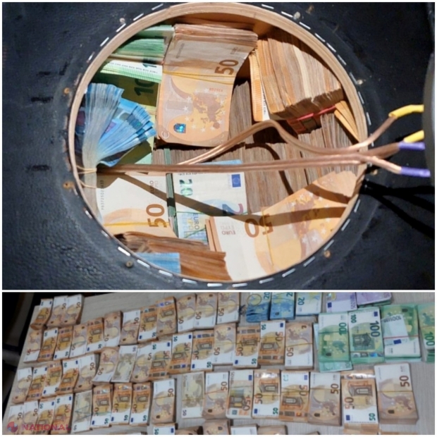 VIDEO // Doi ucraineni de la Odesa, prinşi în timp ce transportau 440 de mii de euro, sumă trecută ilegal peste graniţa cu R. Moldova: Unde ascundeau banii