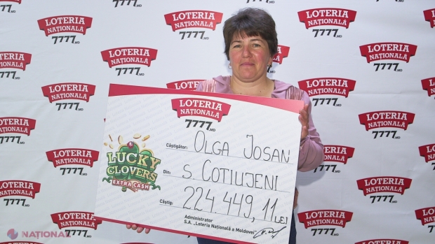 Record nou în e-bilete pe 7777.md: O femeie din Briceni a câștigat jackpotul de 224 499 de lei cu Lucky Clovers