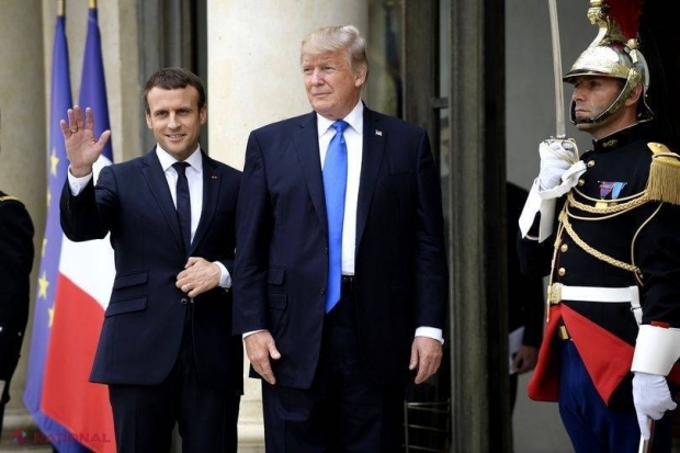 Ce spune Macron despre Trump la un an de mandat al președintelui american