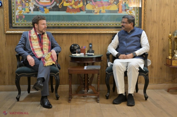 Dan Perciun, PRIMUL ministru al Educației din R. Moldova care se întâlnește cu un omolog din India: „Vom consolida colaborarea bilaterală, pentru a deschide noi oportunități pentru studenți, profesori, cercetători, inovatori și forța de muncă”
