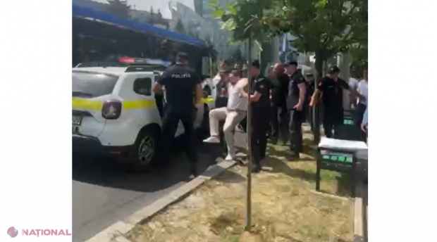 VIDEO // Organele de drept explică de ce a fost săltat „agresivul” Alexei Lungu, omul pus de fugarul Șor în fruntea Partidului „Șansă”