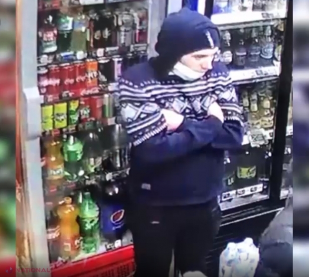 VIDEO // ATENȚIE! Un nou tip de escrocherie în Chișinău: A cerut telefonul să efectueze un apel de urgență și a dispărut cu tot cu bunul împrumutat. Îl recunoști pe tânărul din imagini?