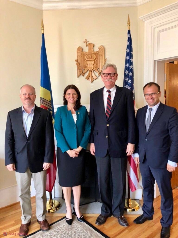 Ambasadorul R. Moldova în SUA, întrevedere cu președintele Fundației „Eurasia” din SUA. La ce înțelegeri au ajuns