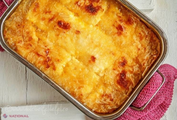 PLĂCINTĂ cu brânză și portocale