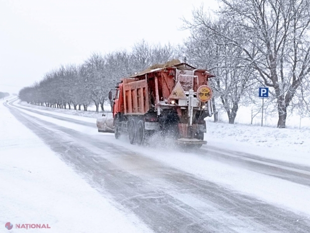 METEO // Ninsoare slabă marți, pe tot teritoriul R. Moldova