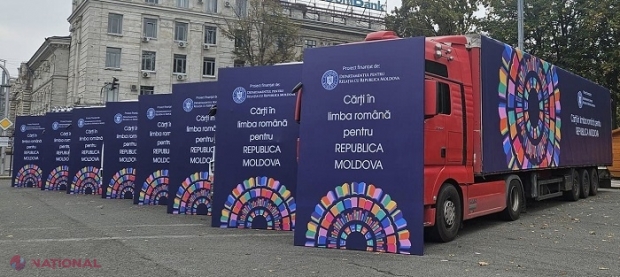 VIDEO // România donează 100 000 de cărți în format fizic și tot atâtea în format digital, pentru reînnoirea stocurilor din toate bibliotecile din R. Moldova