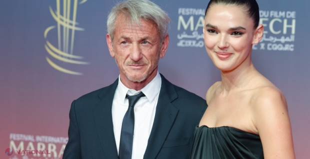 FOTO // Sean Penn, debut pe covorul roșu cu moldoveanca ce i-a cucerit inima: Este cu 34 de ani mai tânără decât celebrul actor, care a fost căsătorit cu Madonna