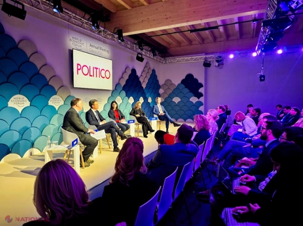Premierul Recean a denunțat, la Forumul de la Davos, atacurile hibride din partea Rusiei: „R. Moldova a fost ținta unei fraude fără precedent – alegerile din anul 2024 au fost marcate de corupere electorală și cumpărare de voturi”