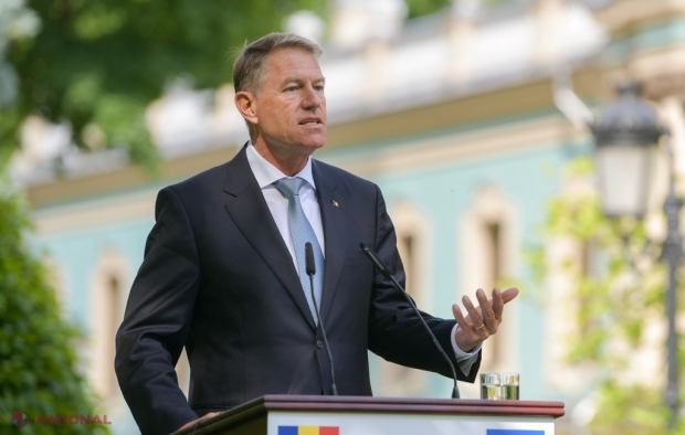 Klaus Iohannis califică drept „inacceptabilă” survolarea teritoriului R. Moldova de rachetele Rusiei care au atacat Ucraina