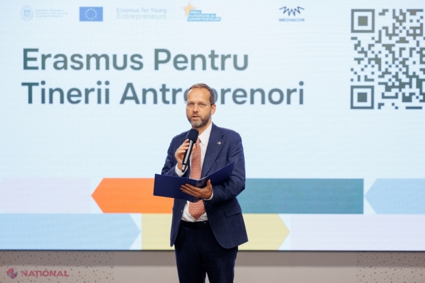 Noi oportunități pentru tinerii din R. Moldova. Aceștia vor avea ocazia să învețe de la antreprenorii experimentați din țările UE, în cadrul programului „Erasmus pentru tinerii antreprenori”