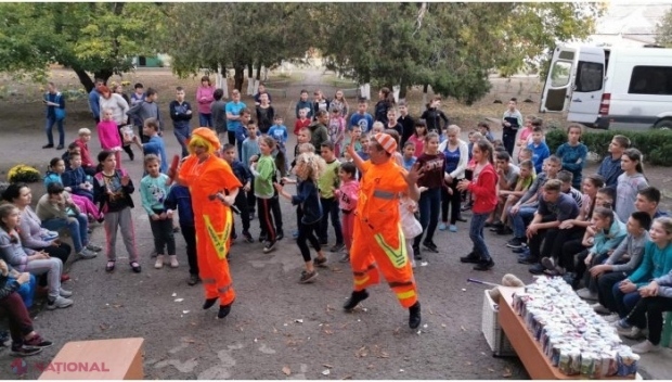 GEST // O fetiţă din Chișinău a organizat de ziua ei o petrecere la un orfelinat din stânga Nistrului