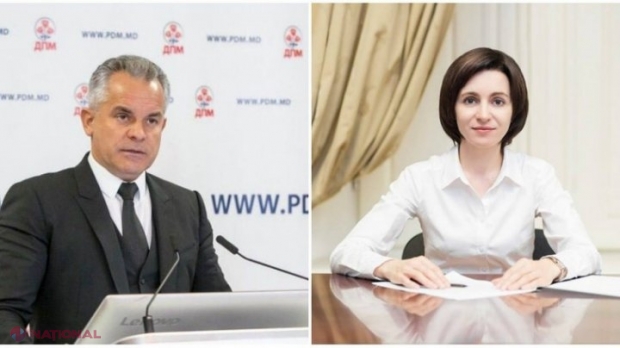 Maia Sandu îi RĂSPUNDE lui Plahotniuc, care s-a jurat că nu are nicio atribuție la DEMITEREA Executivului. Ce spune lidera PAS despre o eventuală COLABORARE cu PD