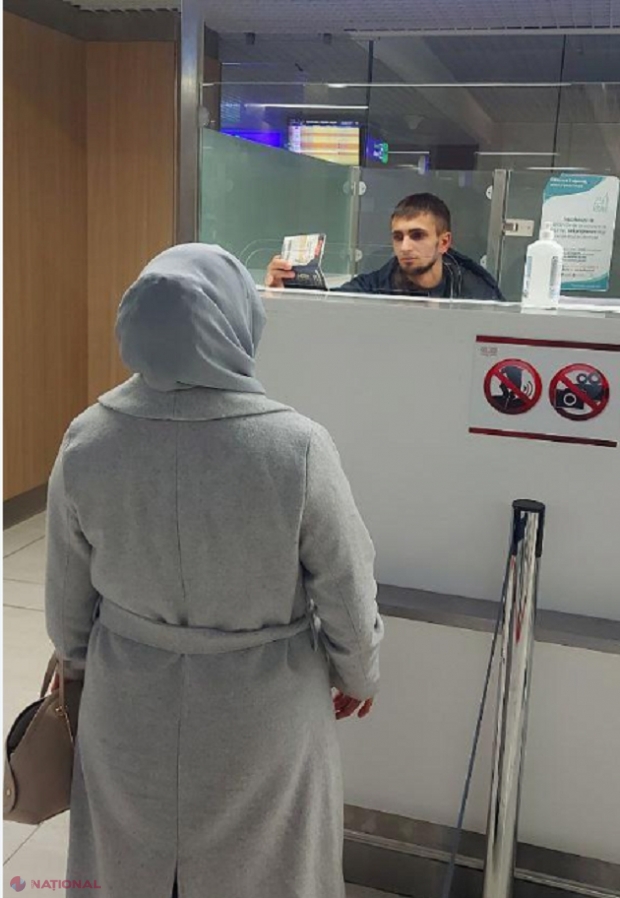 O femeie din Somalia intenționa să ajungă în Ucraina, via R. Moldova, cu un act falsificat: A fost întoarsă acasă de la Aeroport