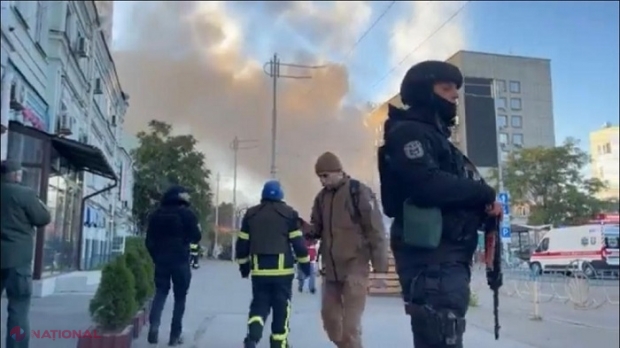 Rusia a vizat infrastructuri energetice cruciale în trei regiuni în Ucraina, în cinci atacuri cu dronă la Kiev şi în atacuri cu rachetă: Oamenii au rămas fără curent electric 