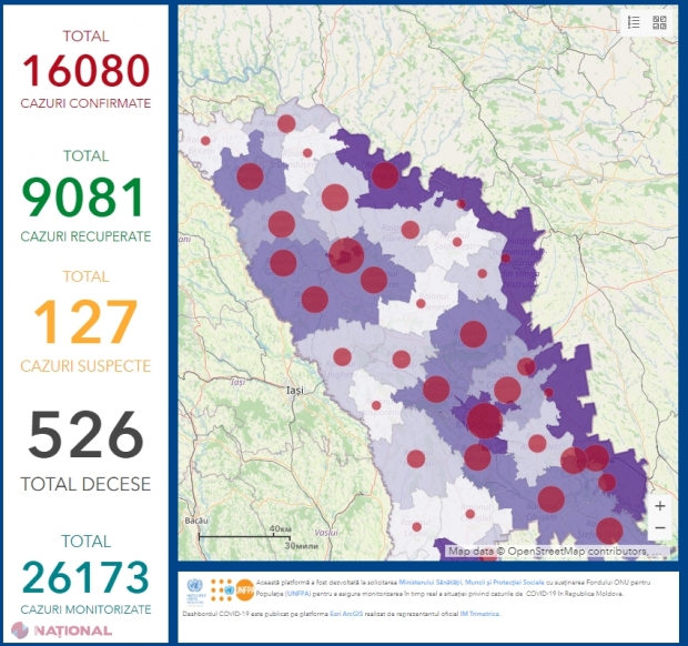 CORONAVIRUS // Încă o asistentă medicală răpusă de COVID-19: Numărul angajaților din sistemul sănătății infectați a urcat la 2 393