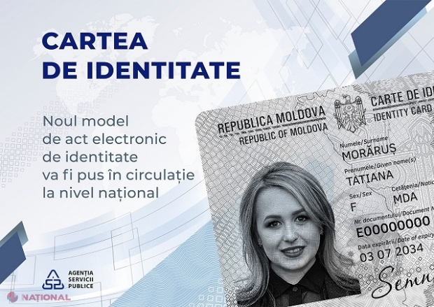 DETALII despre noile acte de identitate de tip card, implementate din 2025 în R. Moldova: Cum vor arăta cărțile de identitate și de rezidență, ce valabilitate vor avea și cât vor costa
