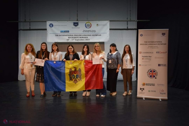 Olimpiada Internațională la Limba Engleză: Lotul olimpic al R. Moldova a obținut patru mențiuni de onoare