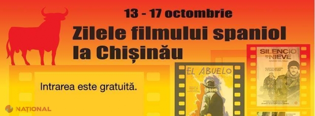 Săptămâna filmelor spaniole începe la Chișinău