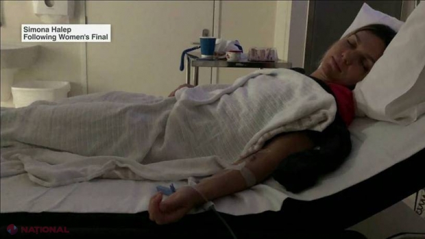 Halep a fost transportată la SPITAL. Simona a ajuns pe perfuzii: ce s-a întâmplat