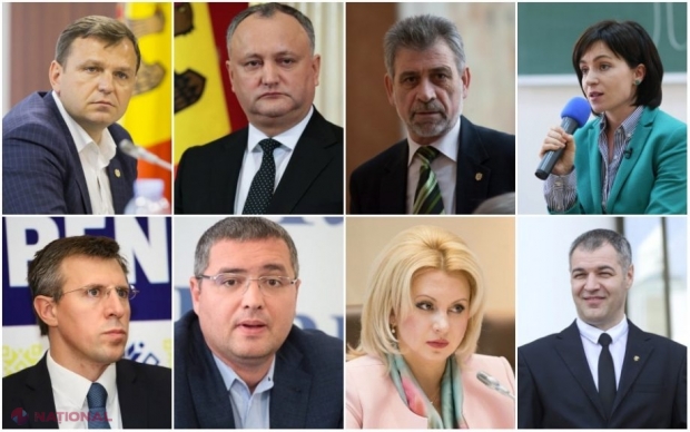 SONDAJ // Peste 50% dintre moldoveni NU știu cu cine vor vota la PREZIDENȚIALE. Cine are cele mai mari șanse să câștige alegerile dintre candidații Igor Dodon, Maia Sandu, Andrei Năstase și Renato Usatîi