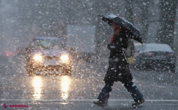 METEO // Ninsori timp de trei zile la rând, în R. Moldova: Temperaturi de până la minus 13 grade Celsius