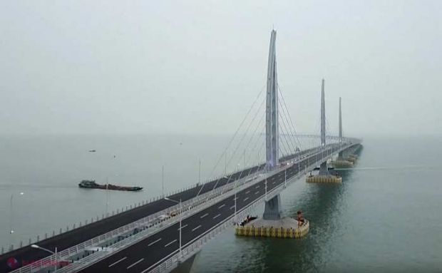 Un alt RECORD în 2018. A fost construit cel mai lung POD din lume, care străbate marea