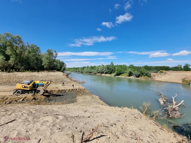 FOTO // Locul în care va fi construit podul Leova-Bumbăta, peste Prut: Ambasadorul României la Chișinău, Cristian Leon-Țurcanu, a vizitat șantierul