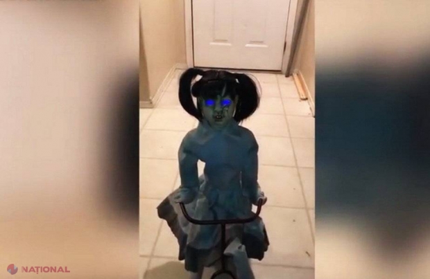 VIDEO // Cea mai ÎNSPĂIMÂNTĂTOARE păpuşă din lume. Ai curaj să o priveşti?
