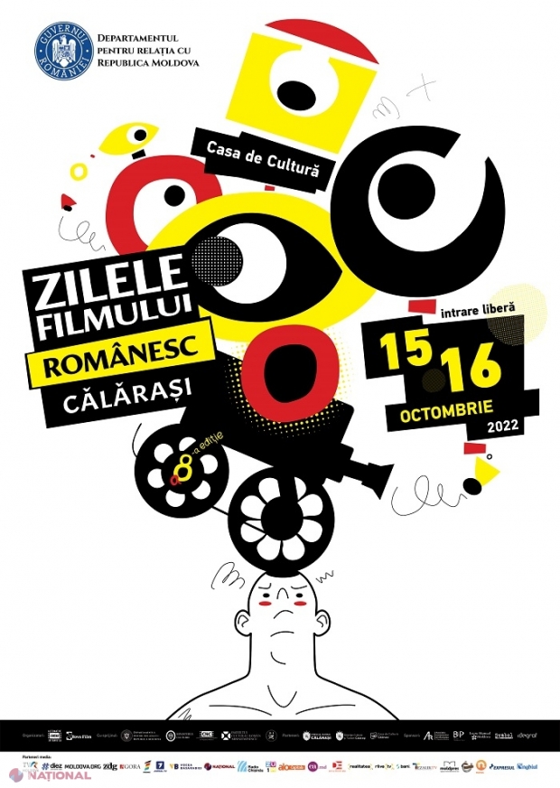 ZFR // Filme românești, GRATUITE la Călărași, pe 15 și 16 octombrie 