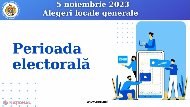 START perioadei electorale pentru alegerile locale generale din 5 noiembrie