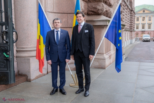 Spicherul Igor Grosu a primit GARANȚII ferme din partea omologului său din Suedia: „În caz de necesitate, Suedia va fi alături de cetățenii R. Moldova”