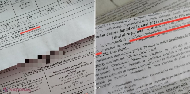 O altă „BOMBĂ” a socialiștilor din Parlament și din CMC pentru locuitorii Chișinăului – a fost DUBLAT IMPOZITUL pe imobile. Chișinăuienii NU vor beneficia nici de tradiționala reducere de 15%, dacă achită impozitul până la 30 iunie